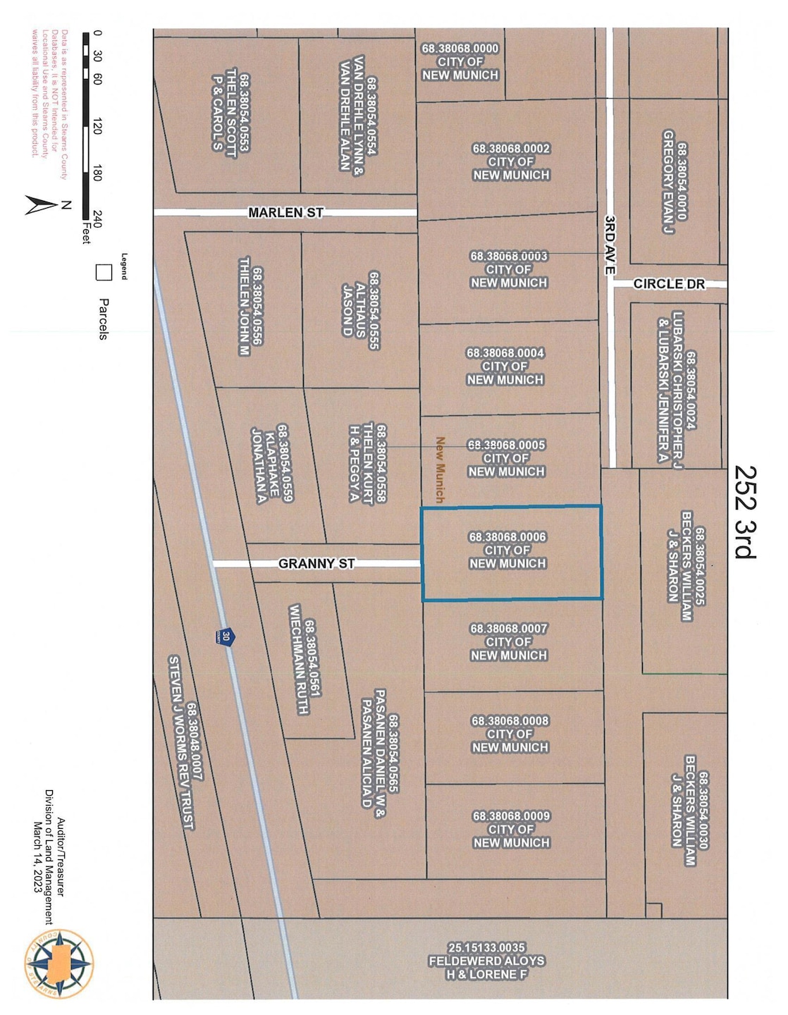 252 3rd Ave W, New Munich, MN 56356 - photo 1