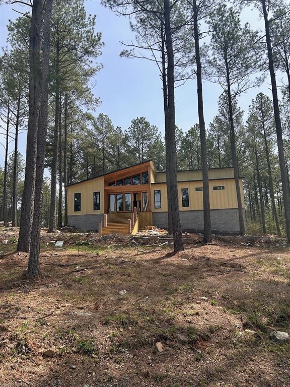 View of back of property