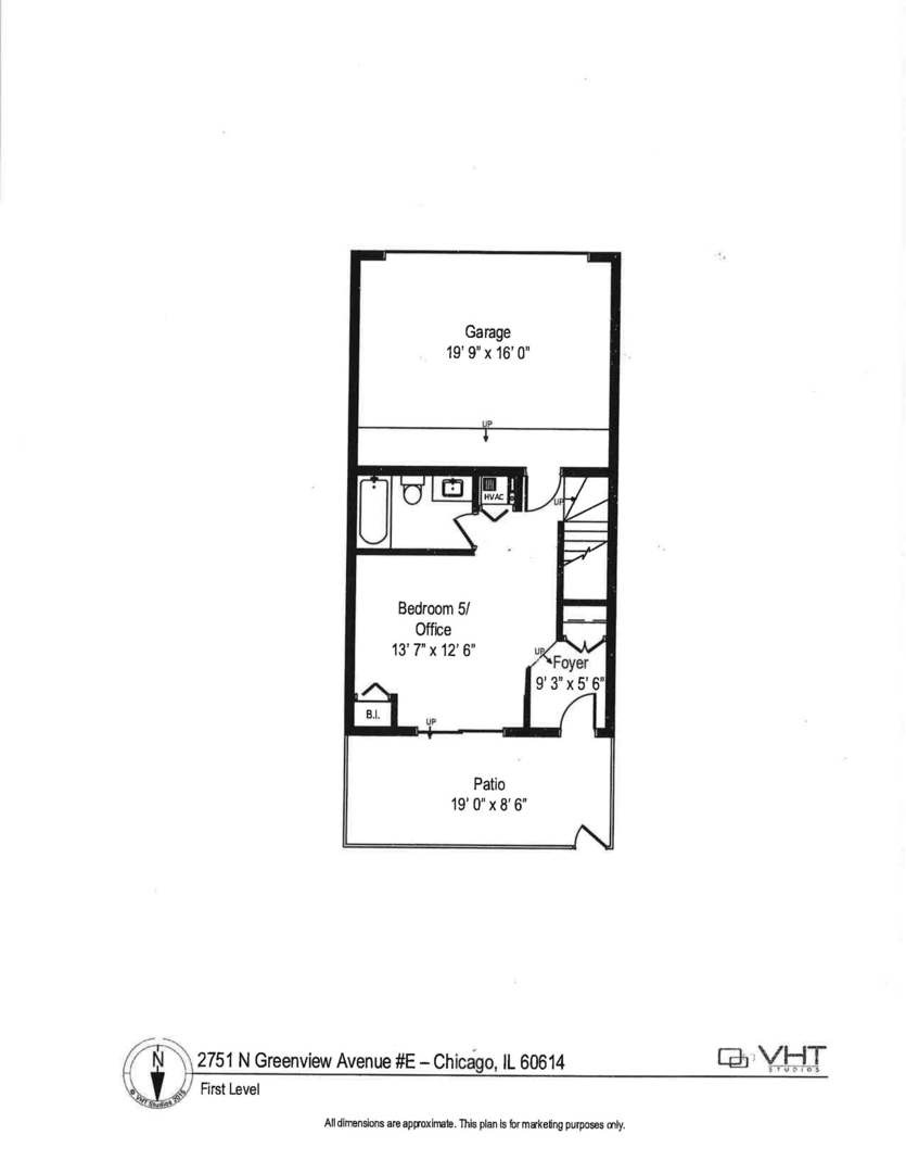 2751 N Greenview Ave unit E, Chicago, IL 60614 - photo 1