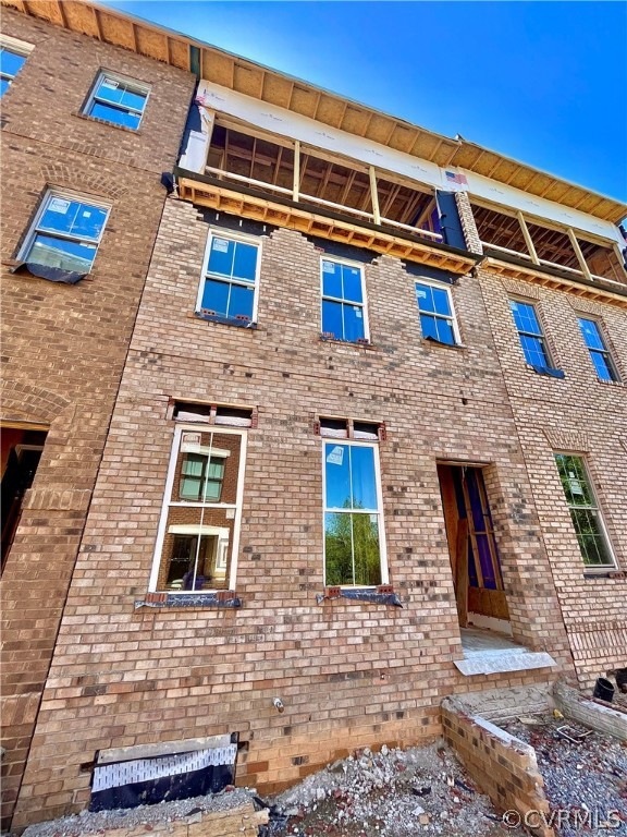 Photo of actual home. Now under construction for F