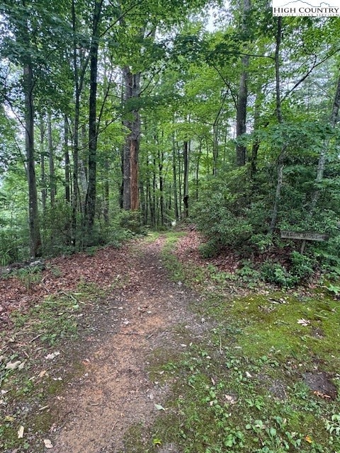 Entrance to lot