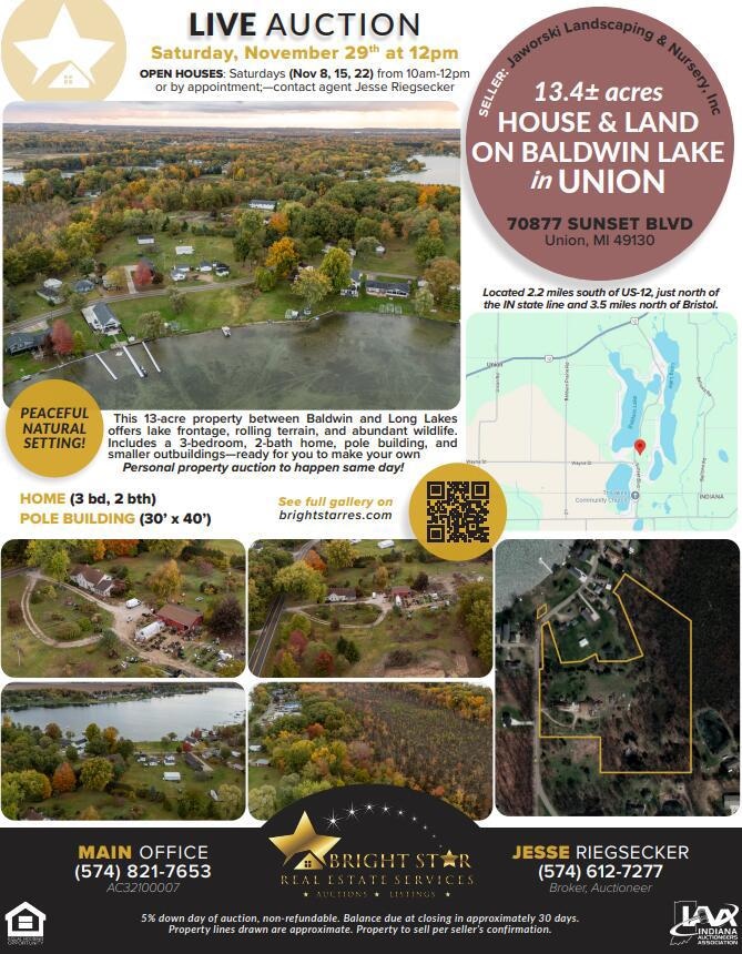 70877 Sunset Blvd, Union, MI 49130 - photo 1