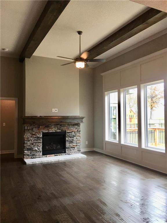 This picture is of a previously finished home. The