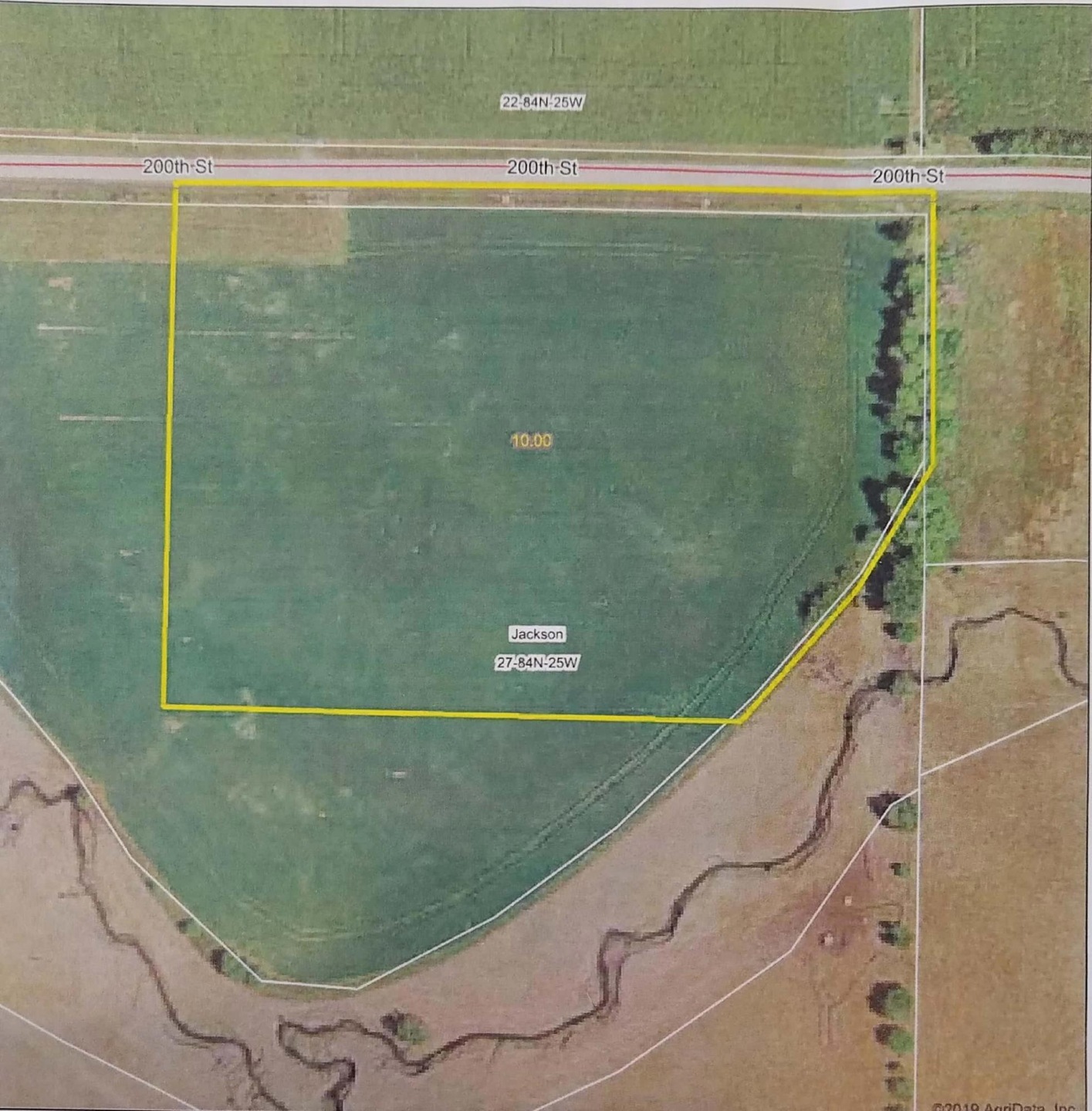 10 acres on 200th