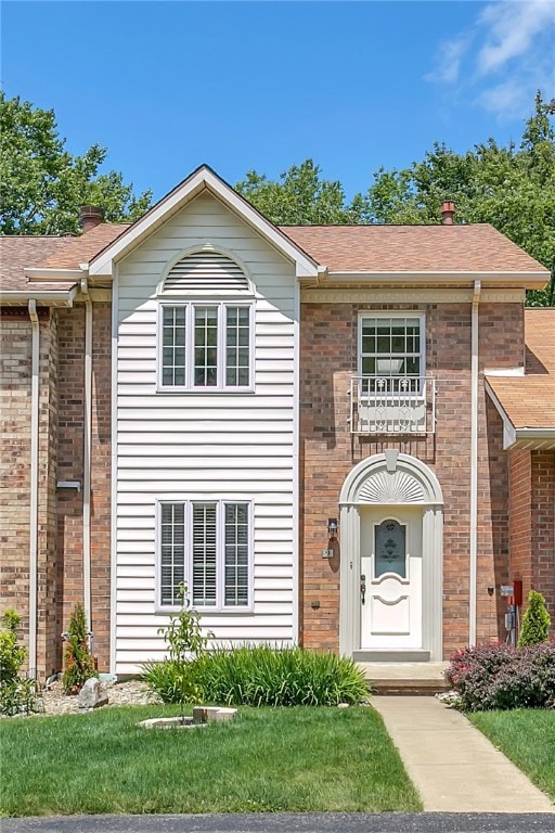 Front of Townhome