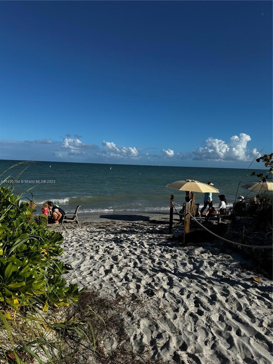 Beach front