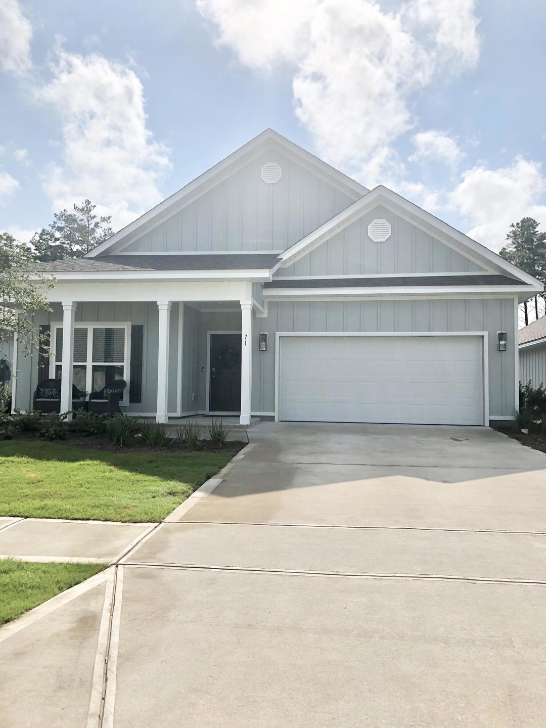 front of home