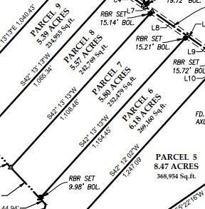 Plat of Survey for Parcel 7