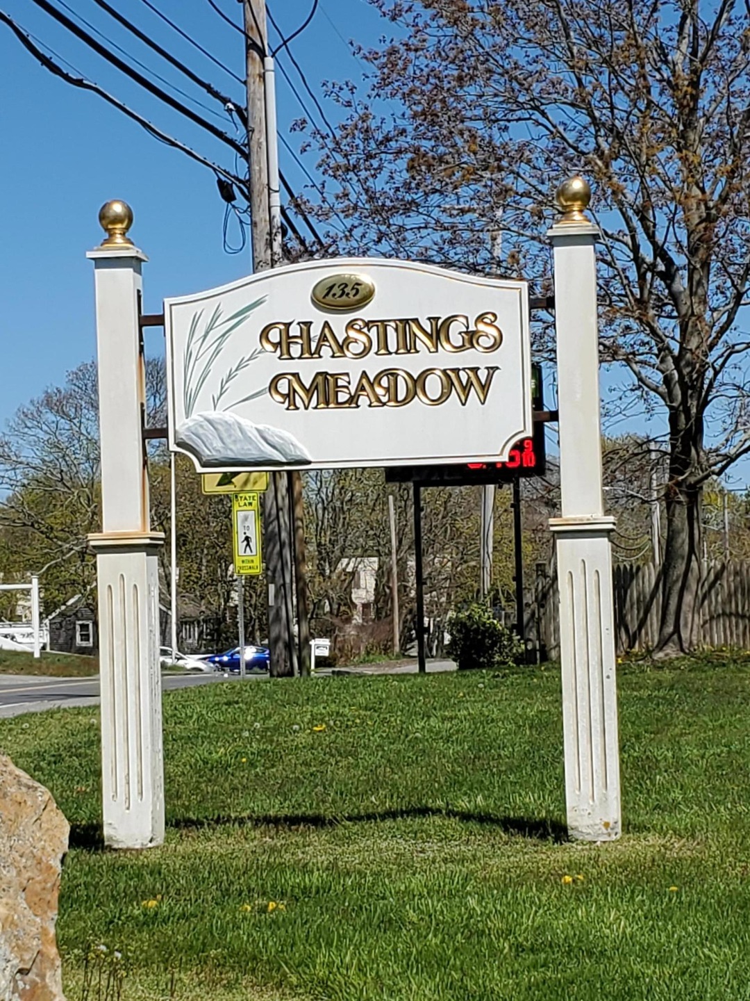 Hastings Meadow Condo Sign