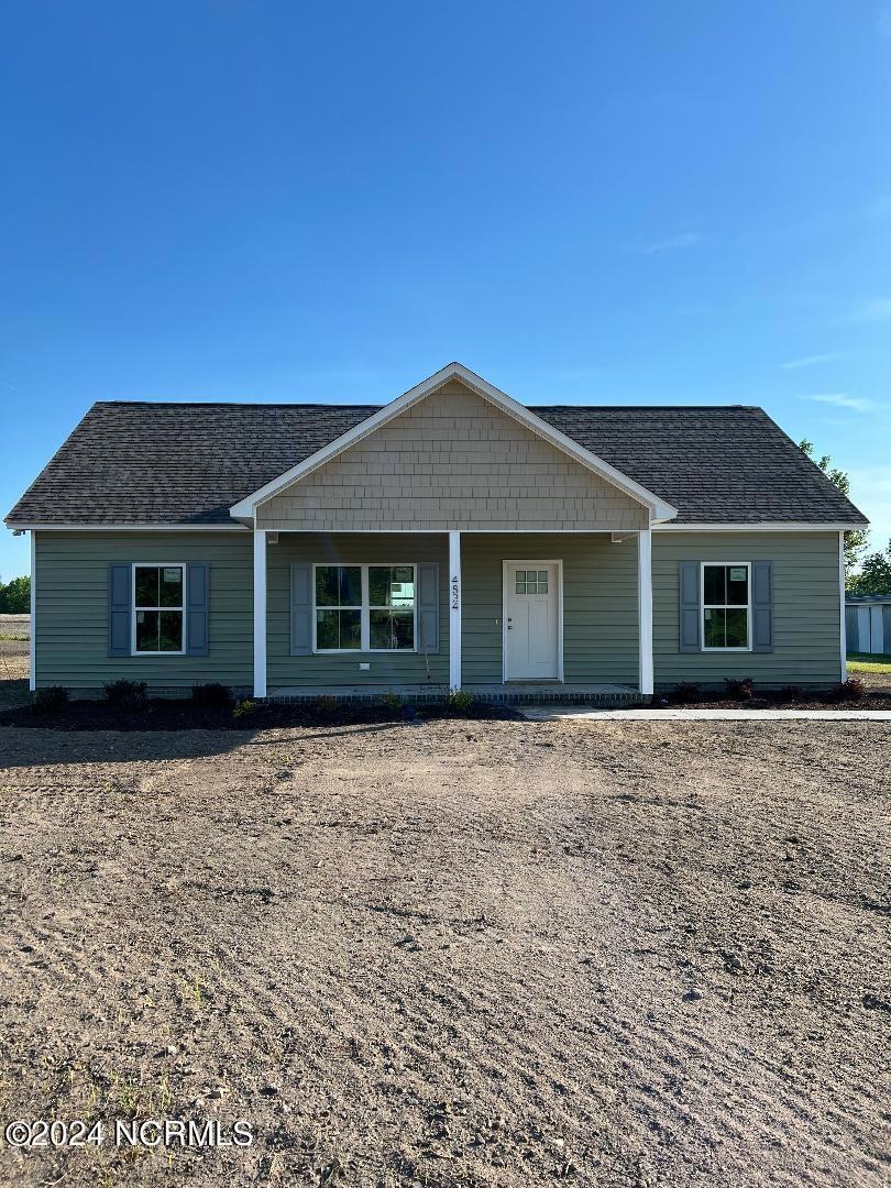 front of the home