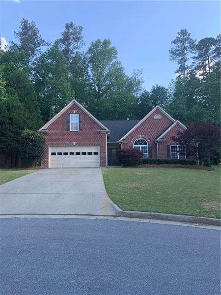 Brick front, cul de sac ranch on the largest lot i