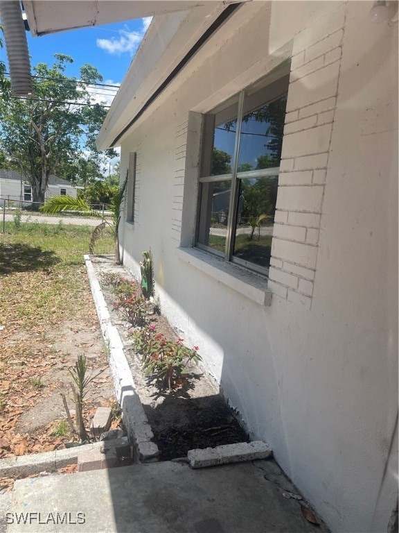 View of side of home