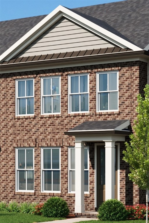 Bellview B 
brick end unit
