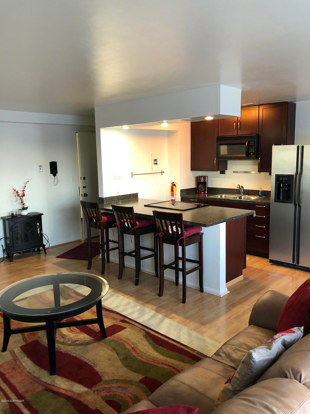 Living Room and Kitchen