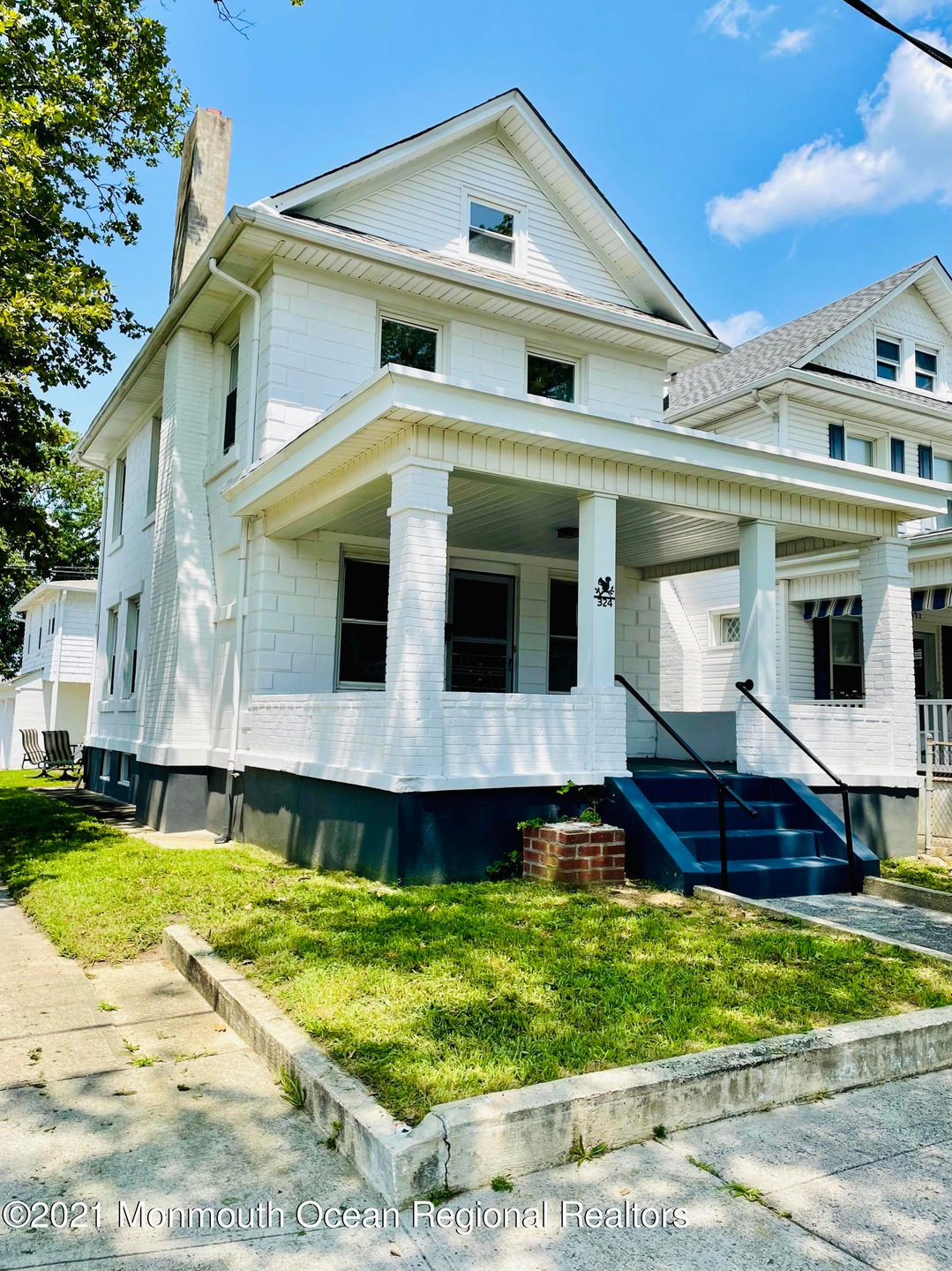 Front of main house
