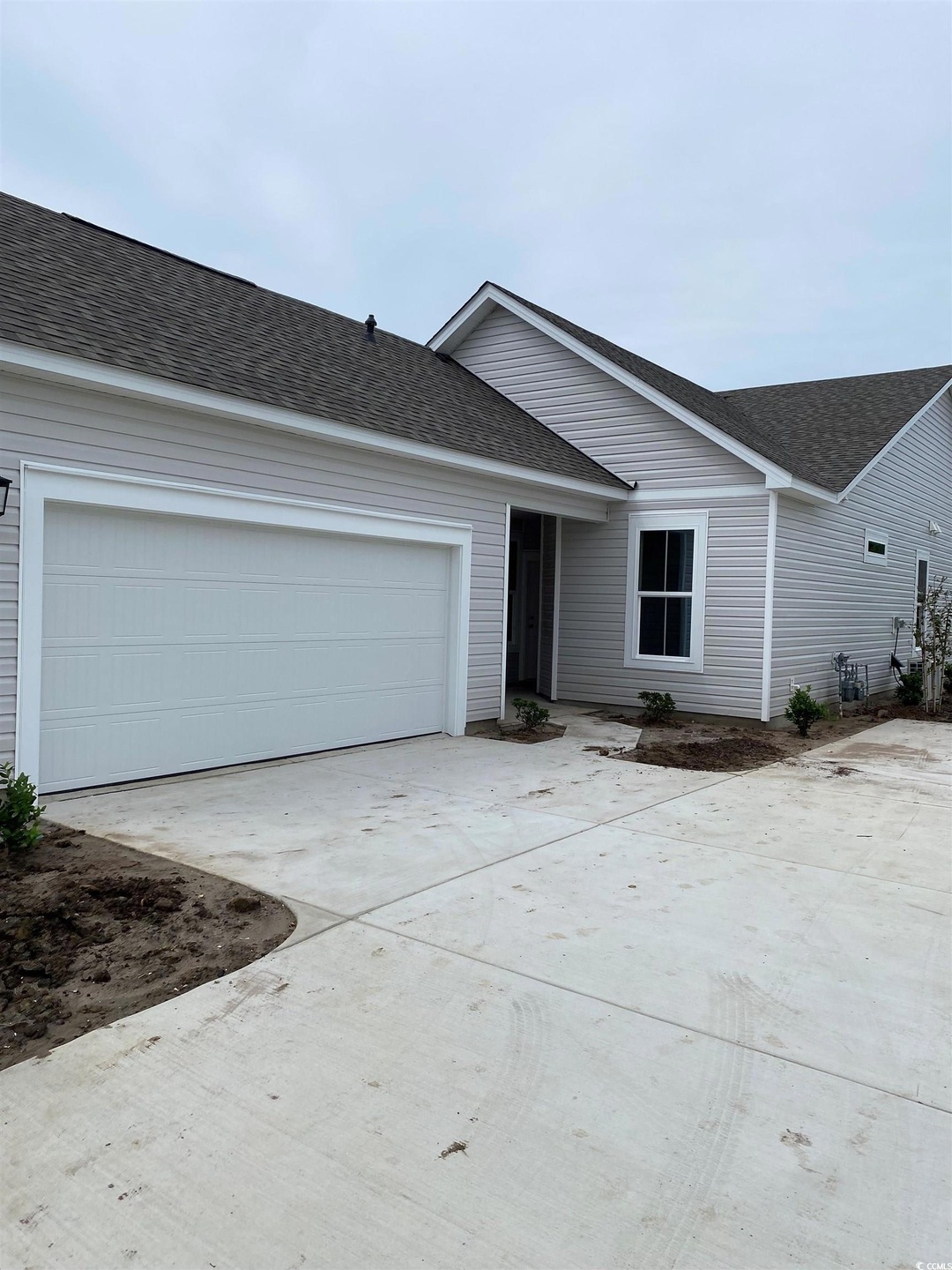 Ranch-style house with a garage