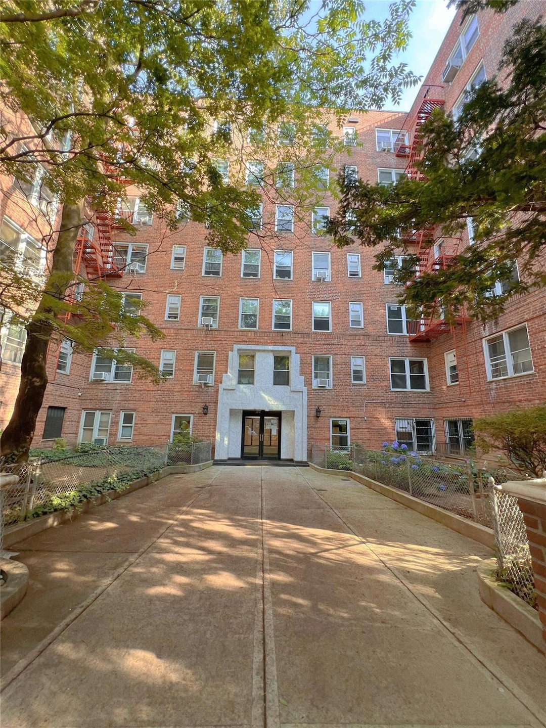 Front of Structure