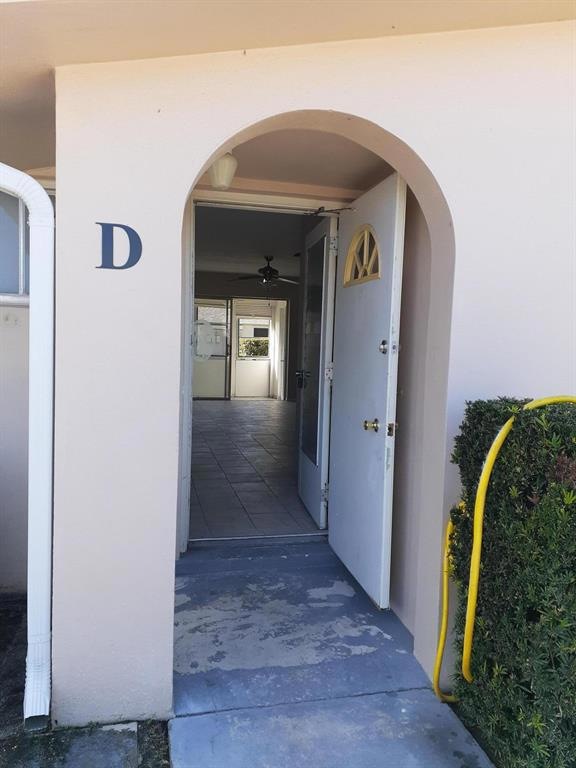 Front entrance