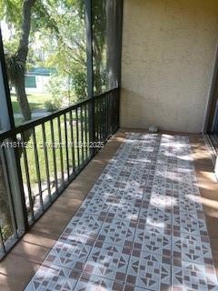 Screened, tiled