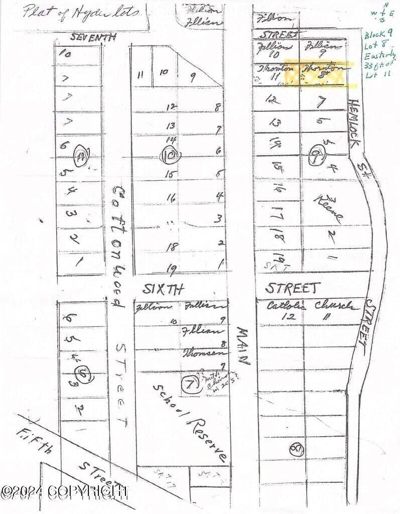 Owners Map of Property