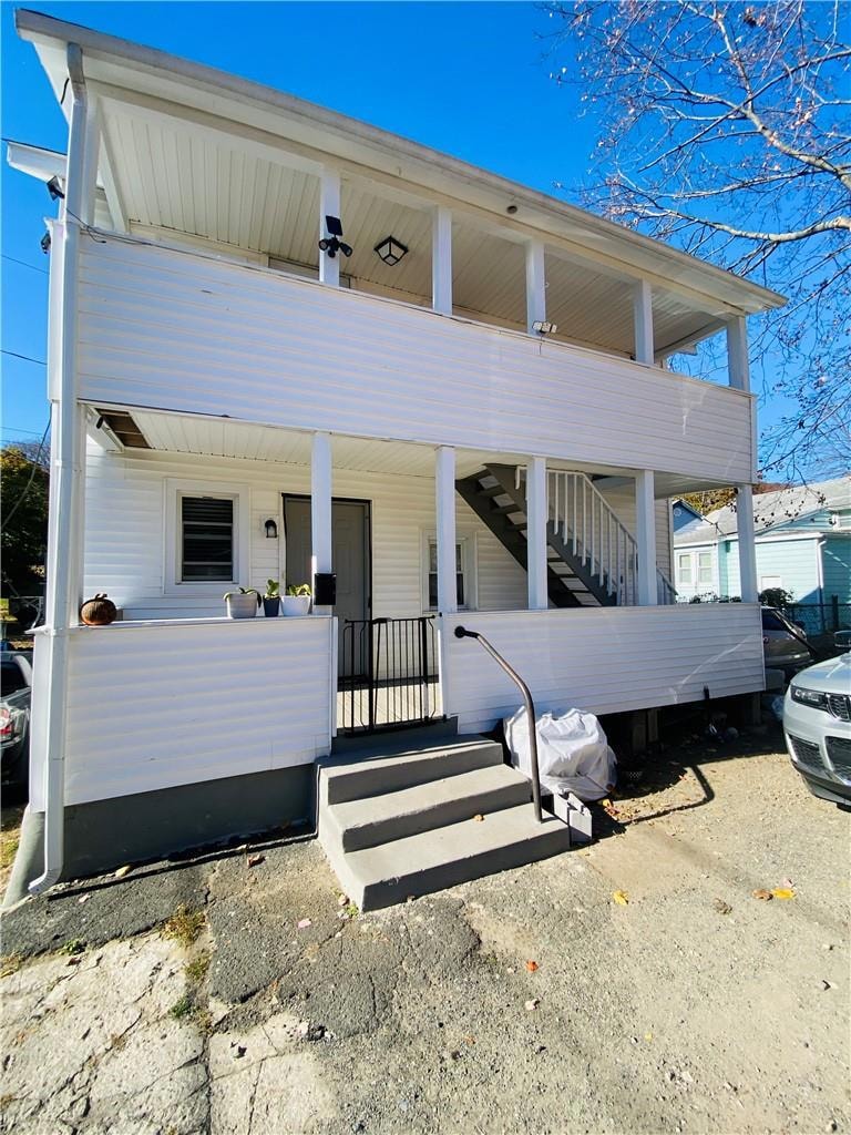 Front of Structure