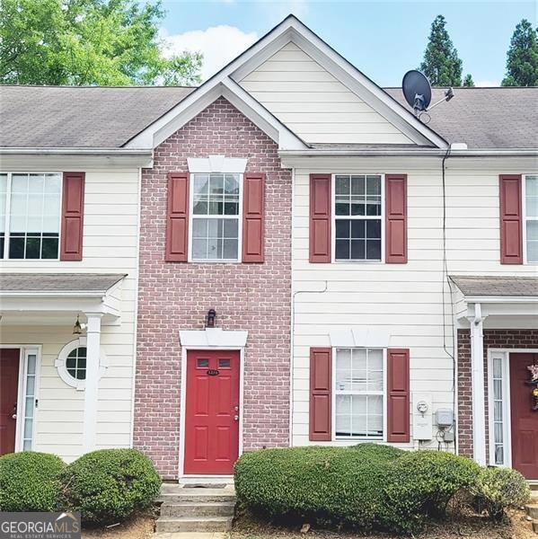 The front elevation of 3216 Panthers Trace, Decatu