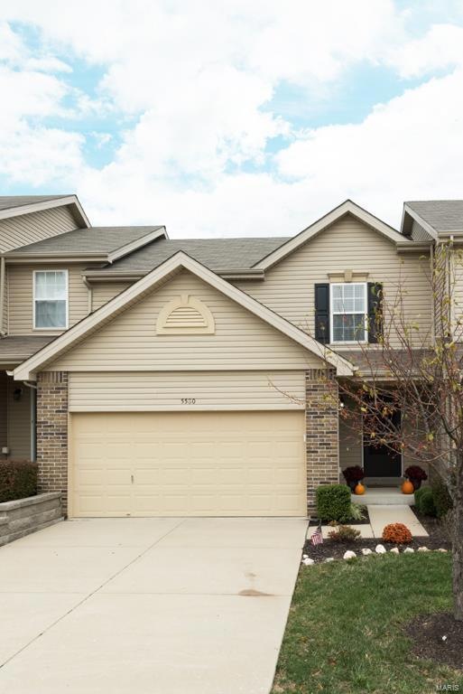 Two-Car Garage and Covered Porch Entry!