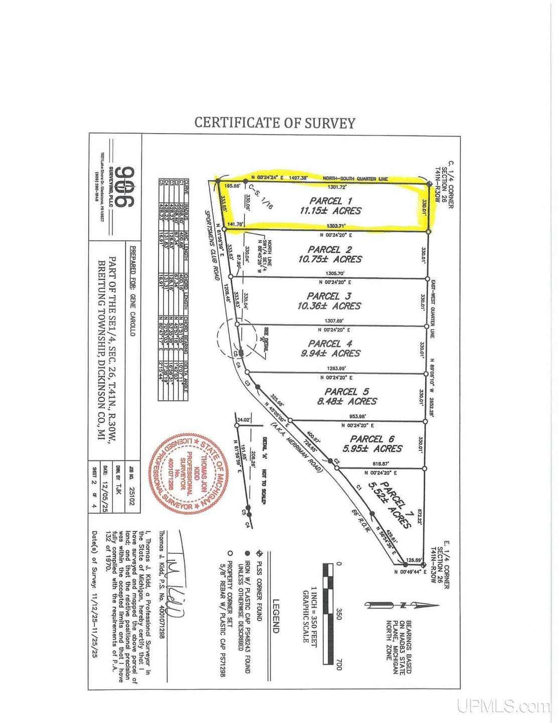 Parcel 1 Sportsmens Club Rd, Iron Mountain, MI 49801 - photo 1