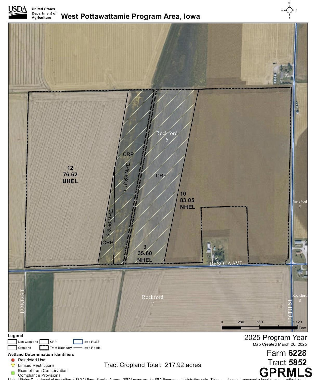 222.42 acres Desoto Ave, Missouri Valley, IA 51555 - photo 1