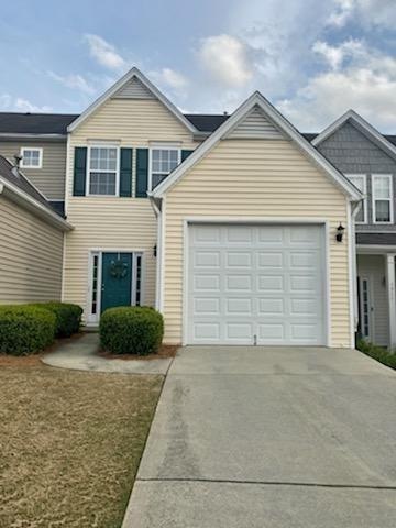 2 story townhome with 1 car garage with automatic 