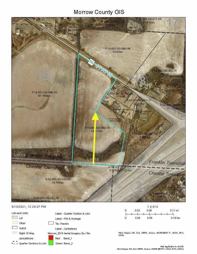 Mt Gilead Land 13.5 acres