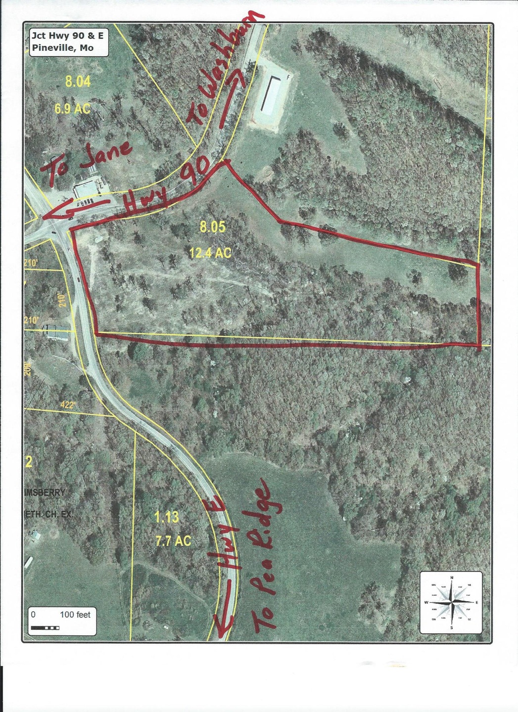 Heath Jct 90&E Aerial
