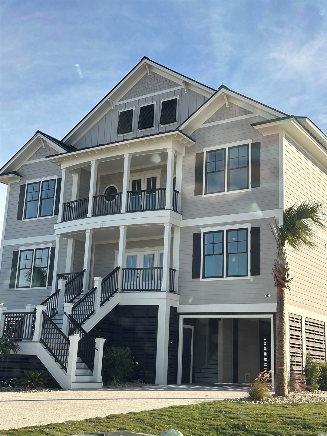 Front Rendering - Color of Siding to be Hardie Pea