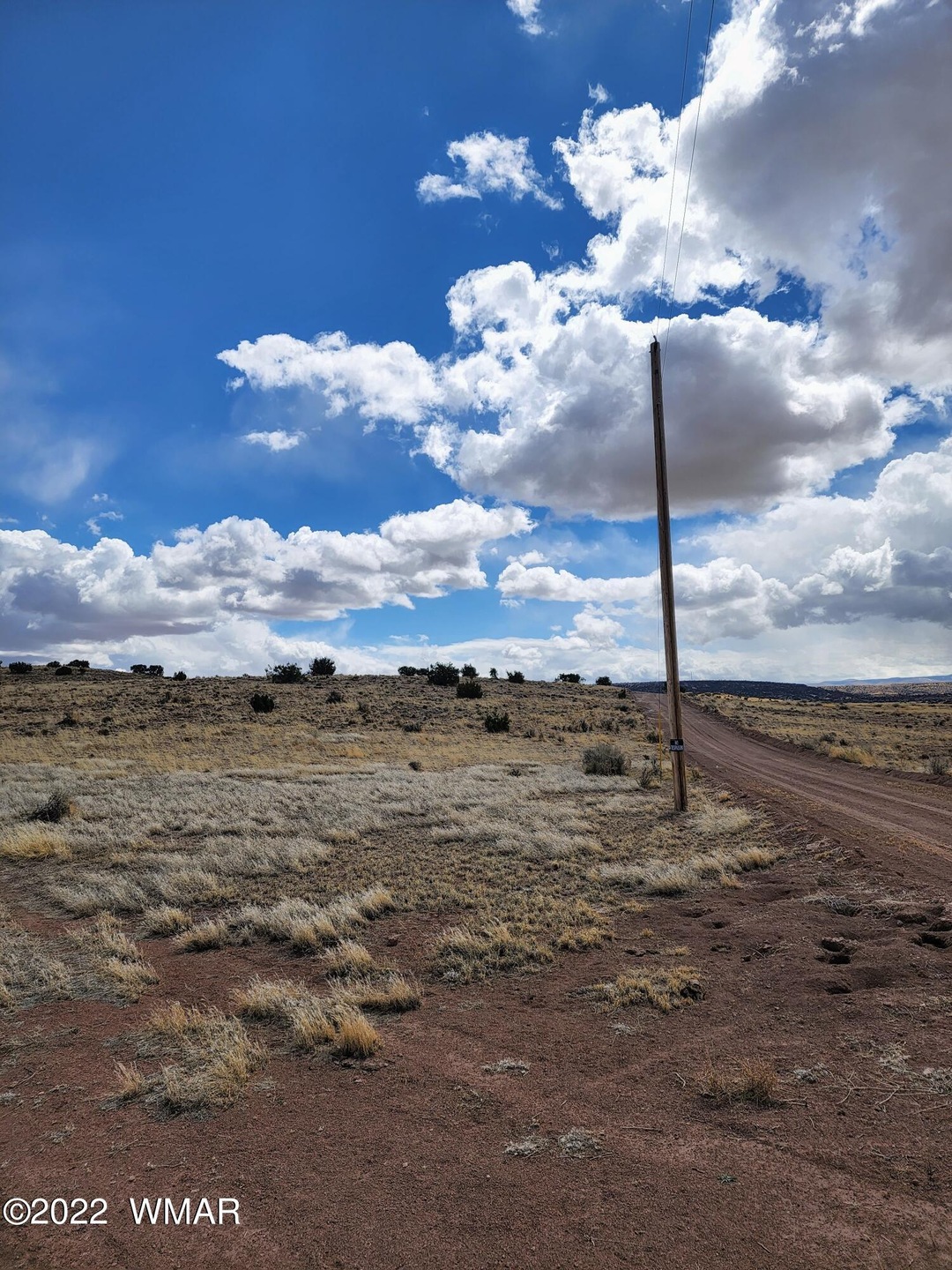 South view at road