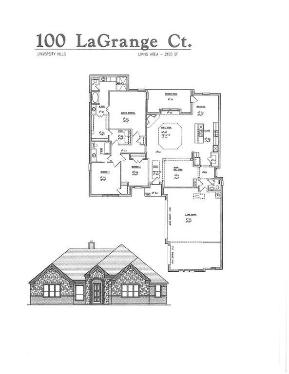 100 Lagrange Ct, Weatherford, TX 76088 - photo 1