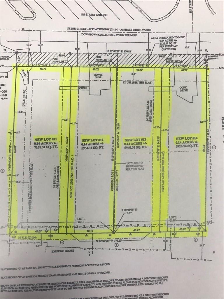 Lot Split 1004/1006 E 3rd. St.