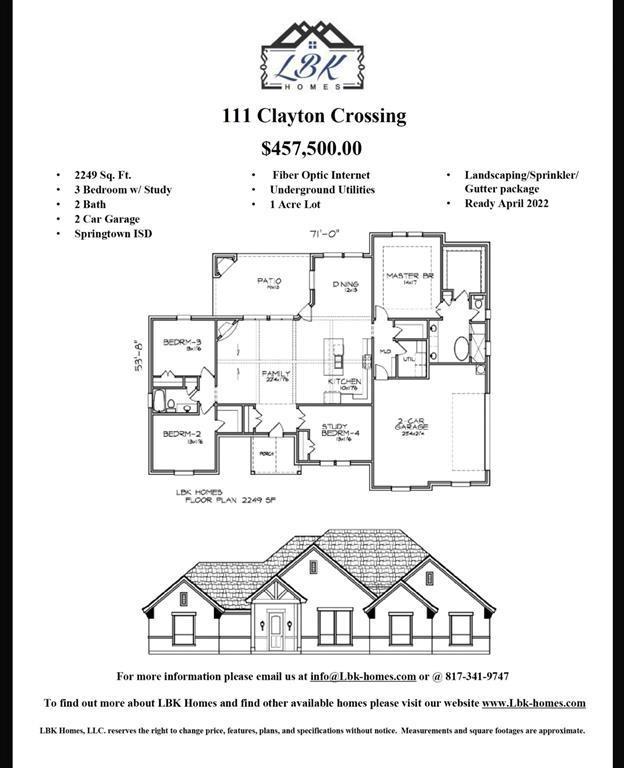 111 Clayton Crossing, Springtown, TX 76082 - photo 1