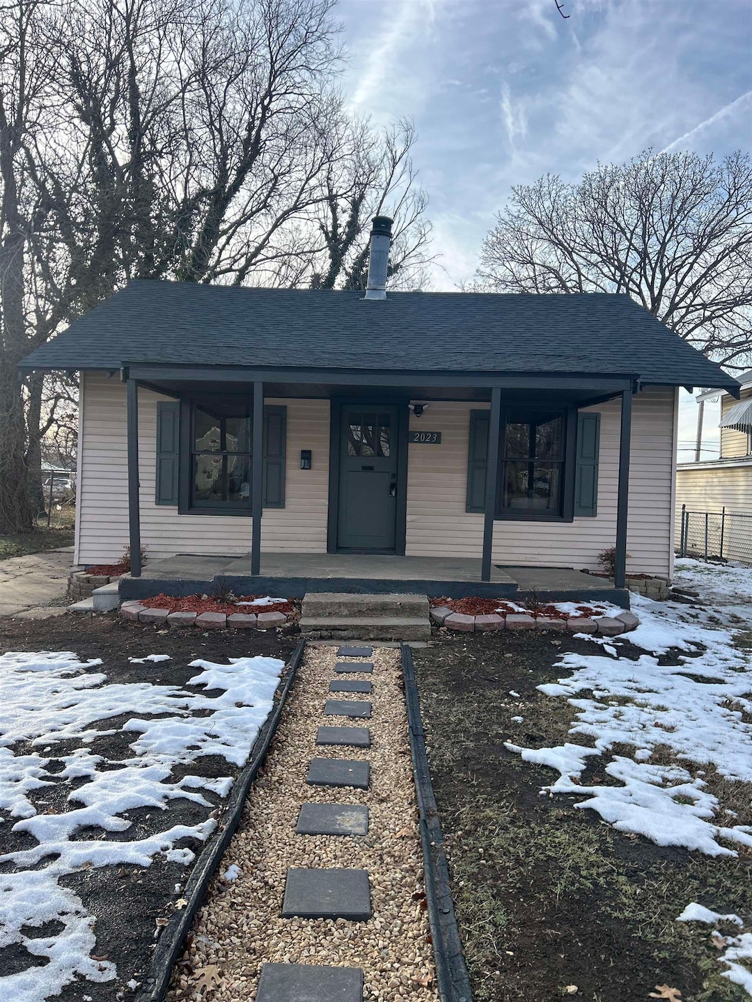 Front Of Structure
