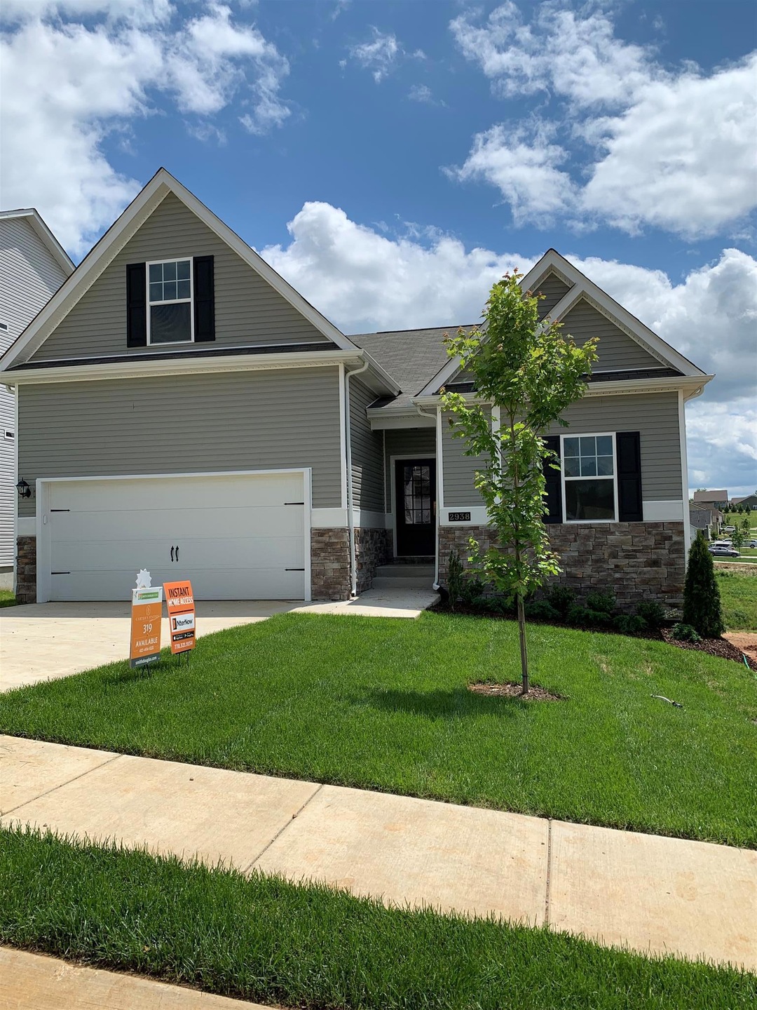 This basement home is complete and ready to go! 