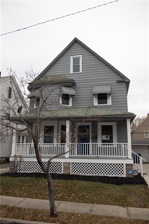 newly painted exterior