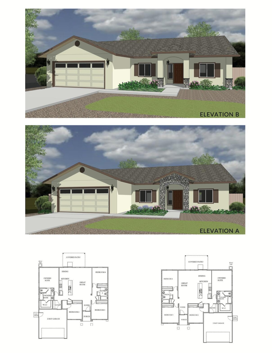 GOSHEN VILLAGE LAYOUT flyer PNG