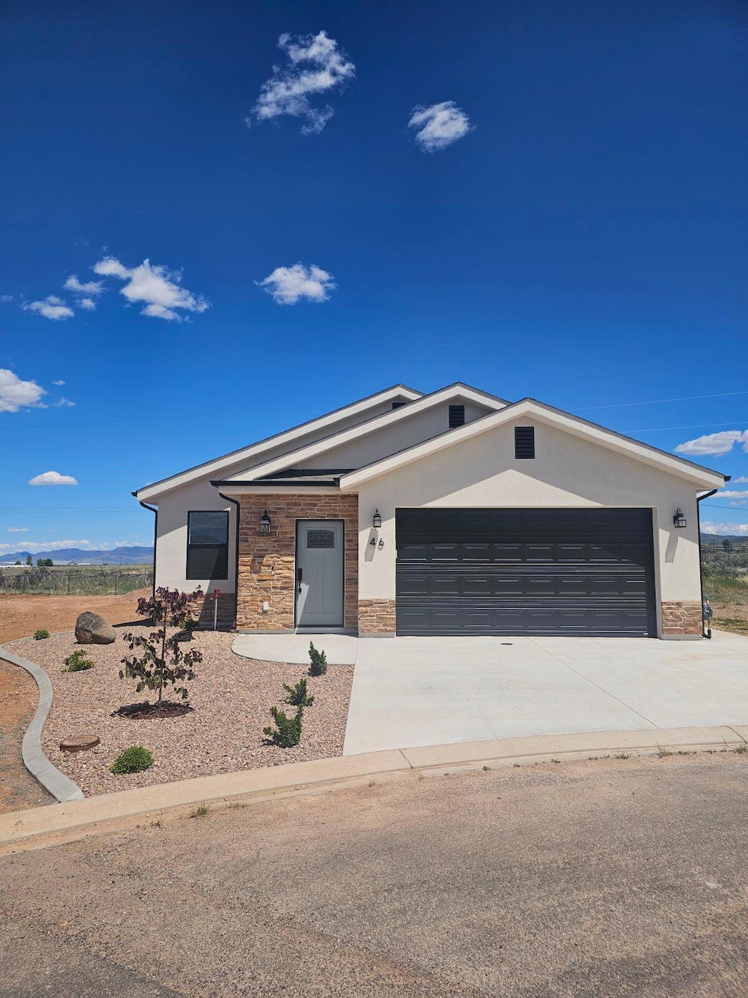001.Front with Landscpaing