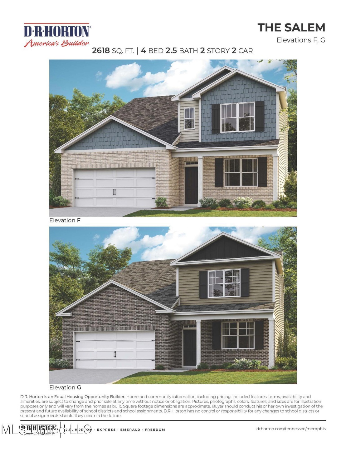 Salem 4 Bedrooms 2.5 Baths