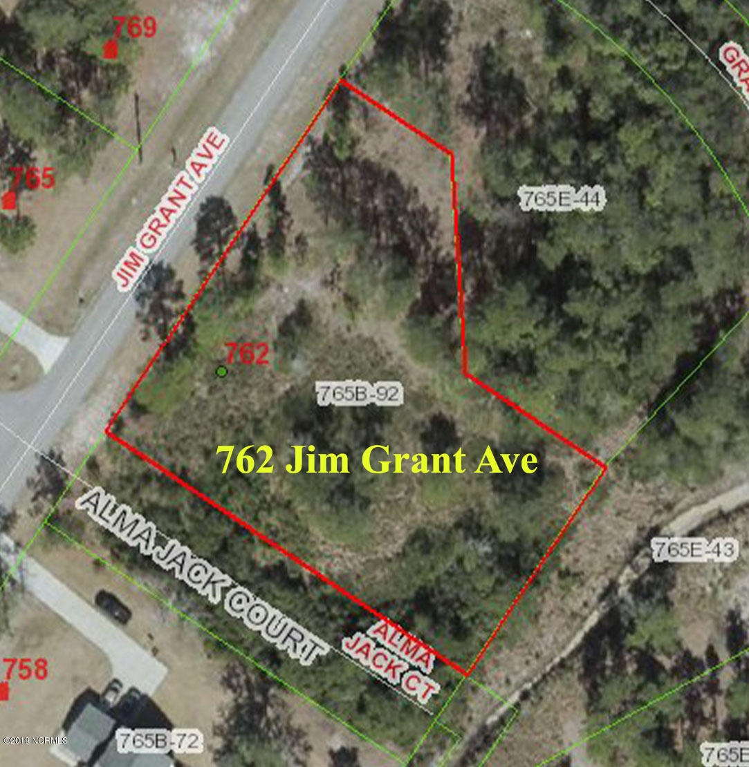 762 Jim Grant Ave - Labeled Aerial