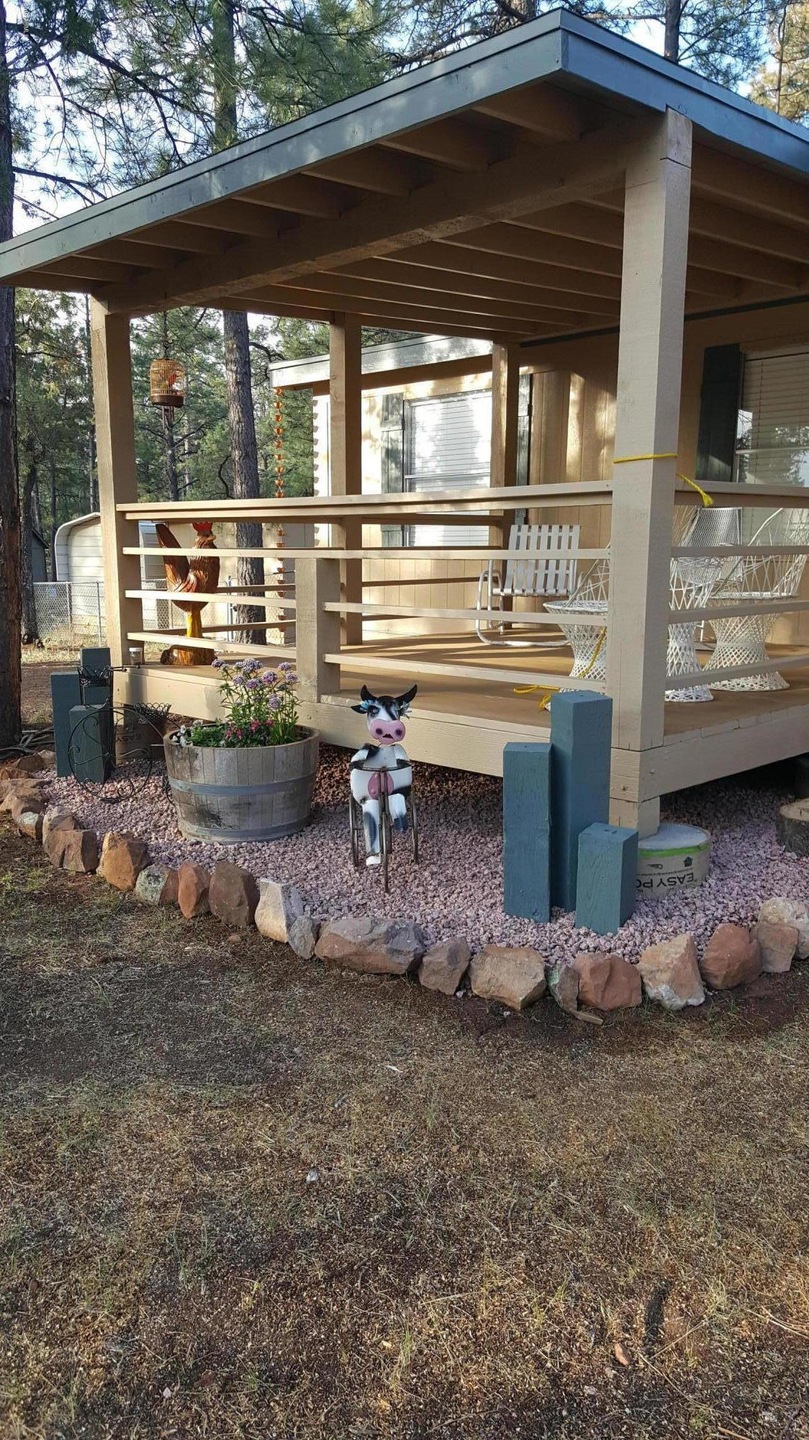 Front deck