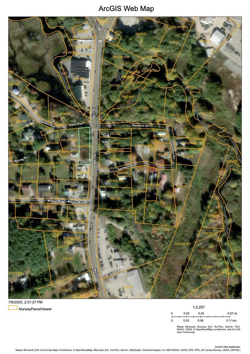 Main st Map