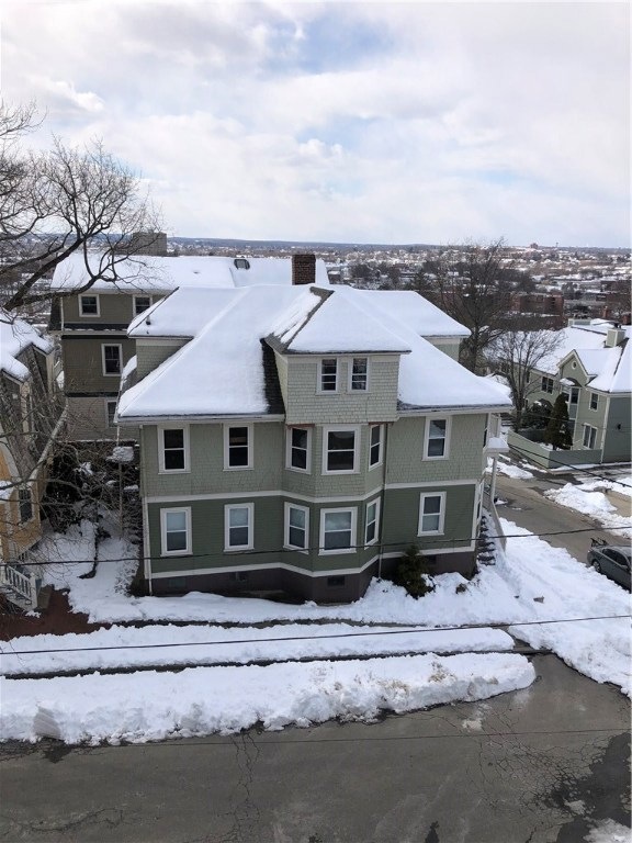 Aerial view of the condominium from the neighbors