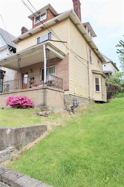 Double sized lot! Create off street parking!
