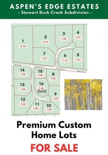 Subdivision Map with Available Lots