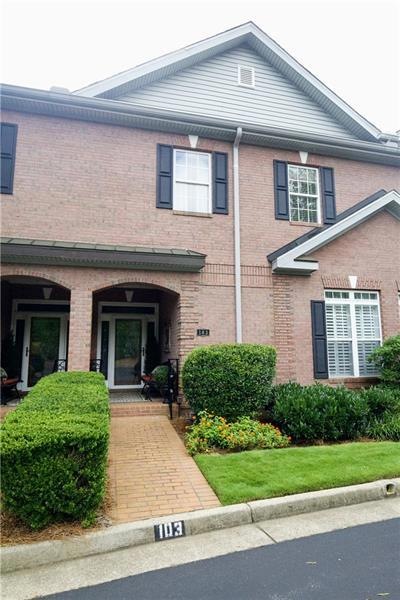 Front of Unit 103 on the right